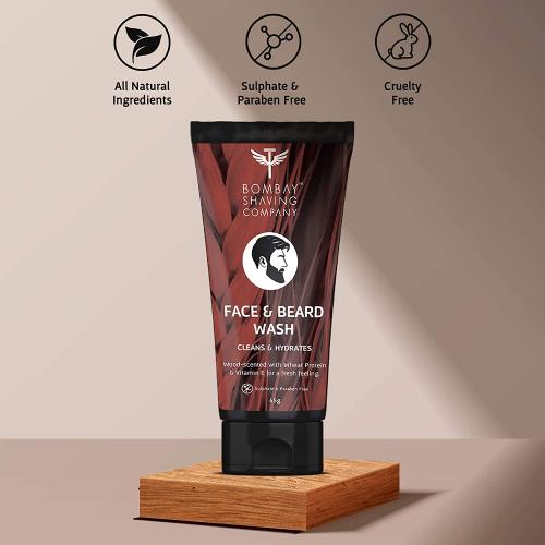Men's Coffee Face and Beard Cleanser