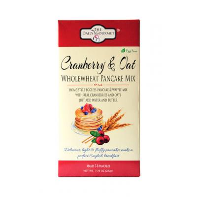 Eggless Cranberry & Oats Pancake Mix