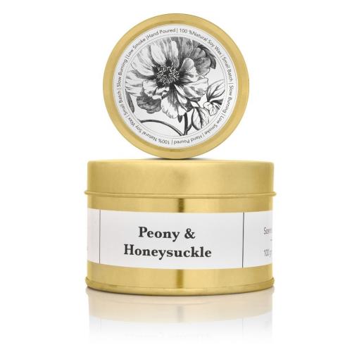 Peony and HoneySuckle Candle