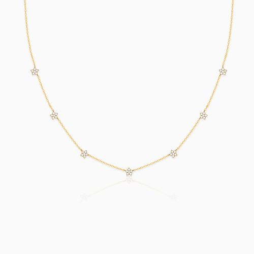 Golden Star Constellation Necklace	