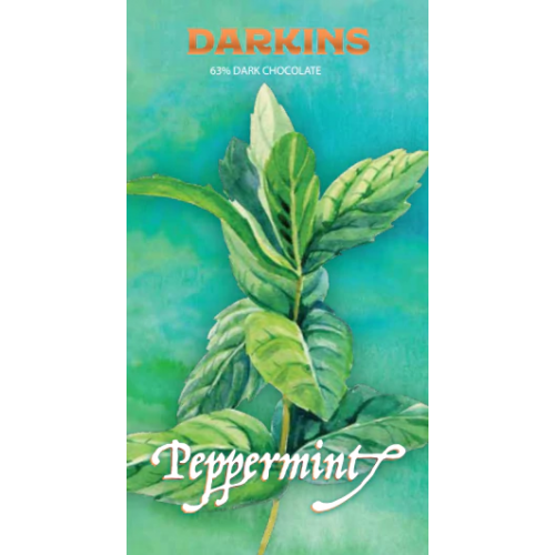 63% Artisanal Dark Chocolate with Peppermint