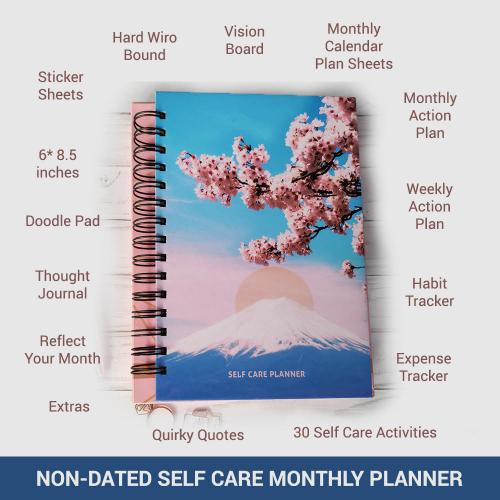 Monthly Self Care Planner