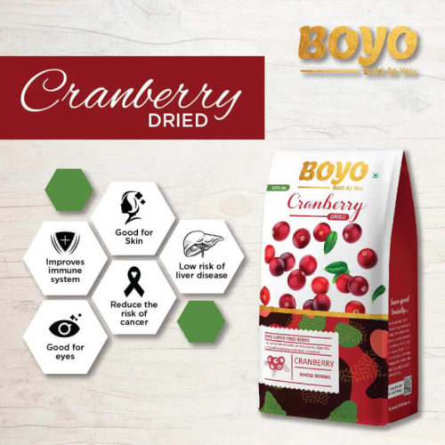 BOYO Dried Whole Cranberry (200g)
