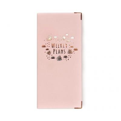 Rose Gold Weekly Planner